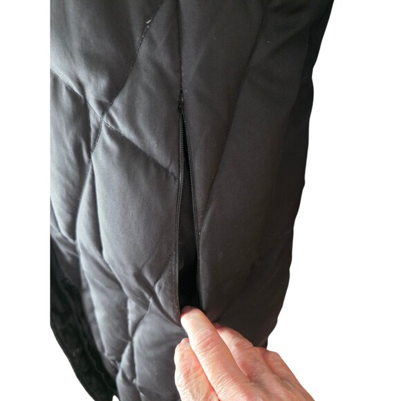 Calvin Klein Full Length Down Puffer Coat Women's size XL Parka Winter NO HOOD - Picture 8 of 16